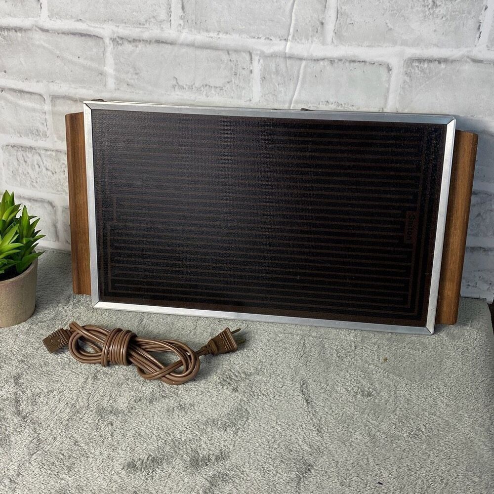 Vintage MCM Salton Hot Tray